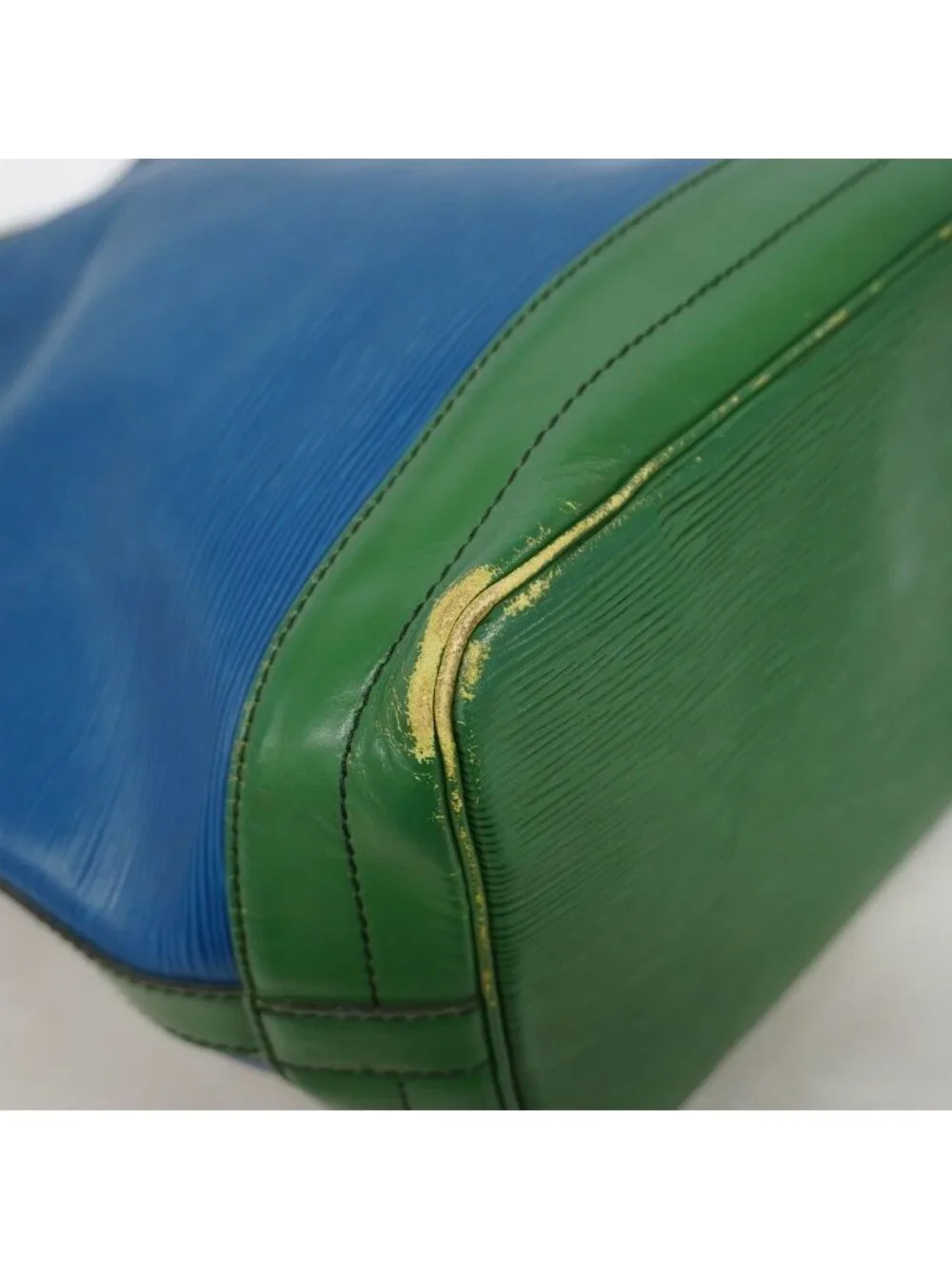 Louis Vuitton Shoulder Bag Epi Noe Toledo Blue Borneo Green